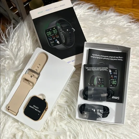Smart Watch New in box PEACH/NUDE color - Picture 4 of 4